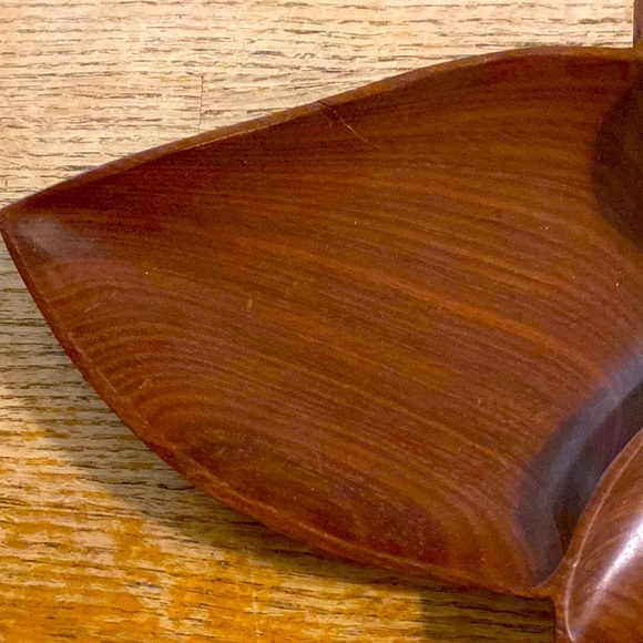 Midcentury leave tray. Beautiful wood. - Picture 10 of 10